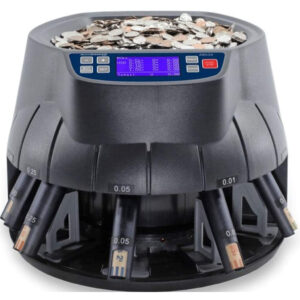 Coin Sorter/Coin Roller and Wrapper Machine