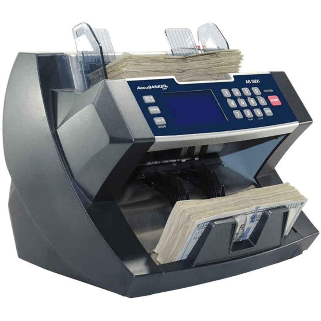 AccuBANKER 5800 – bank grade batch value bill counter