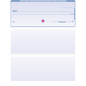 Blank Laser Voucher Check