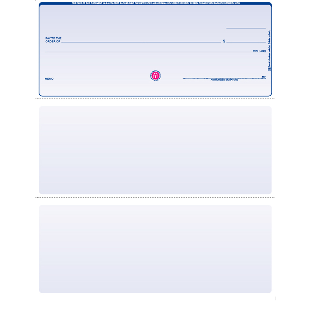 Blank Laser Voucher Check Blank Laser Voucher Check