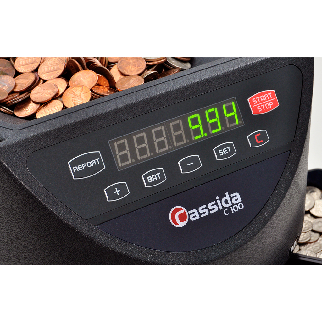 electronic coin sorter/counter