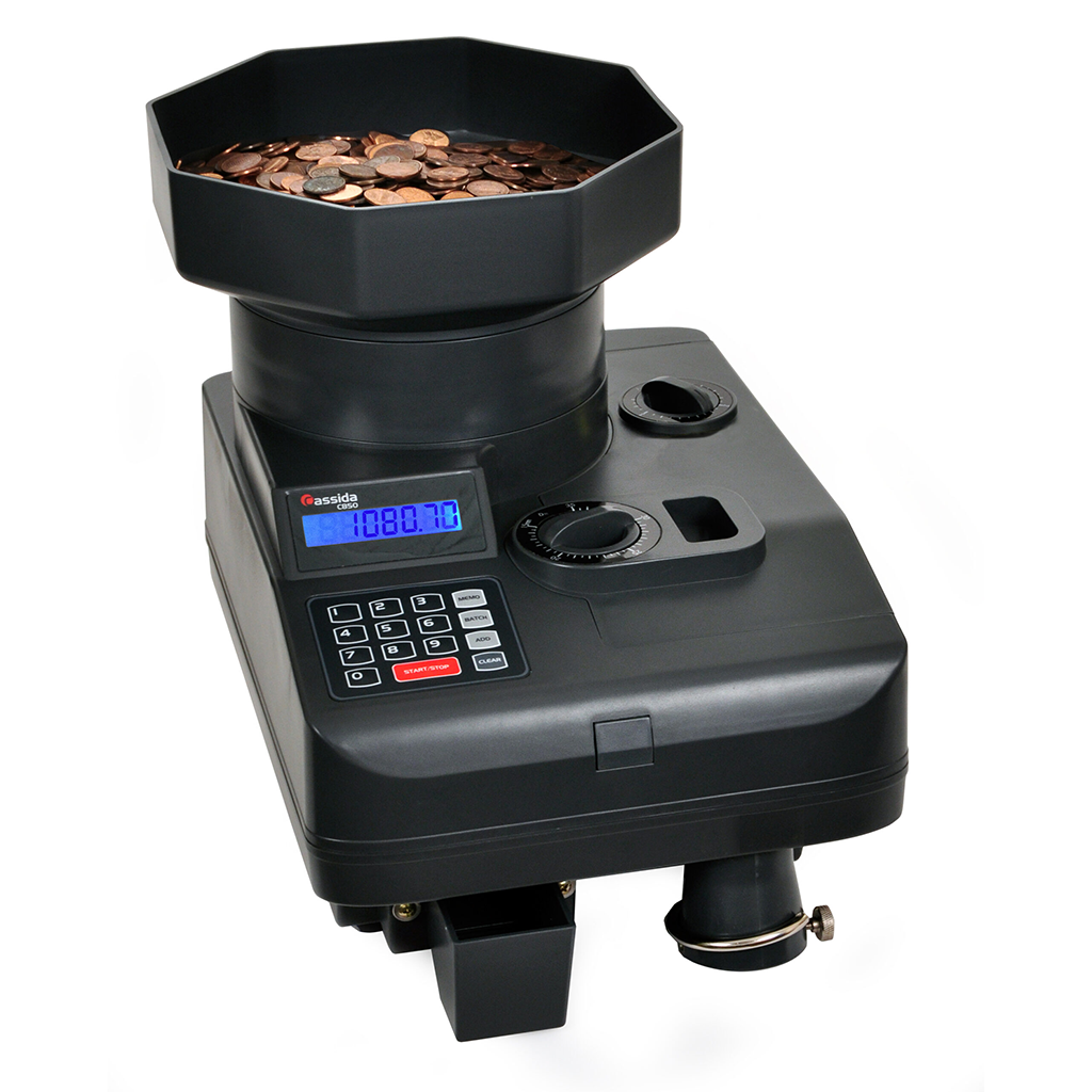 portable heavy-duty coin counter/off-sorter