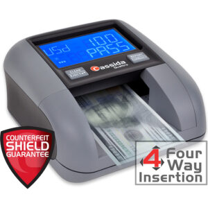 Cassida Quattro – automatic counterfeit detector with advanced sensors