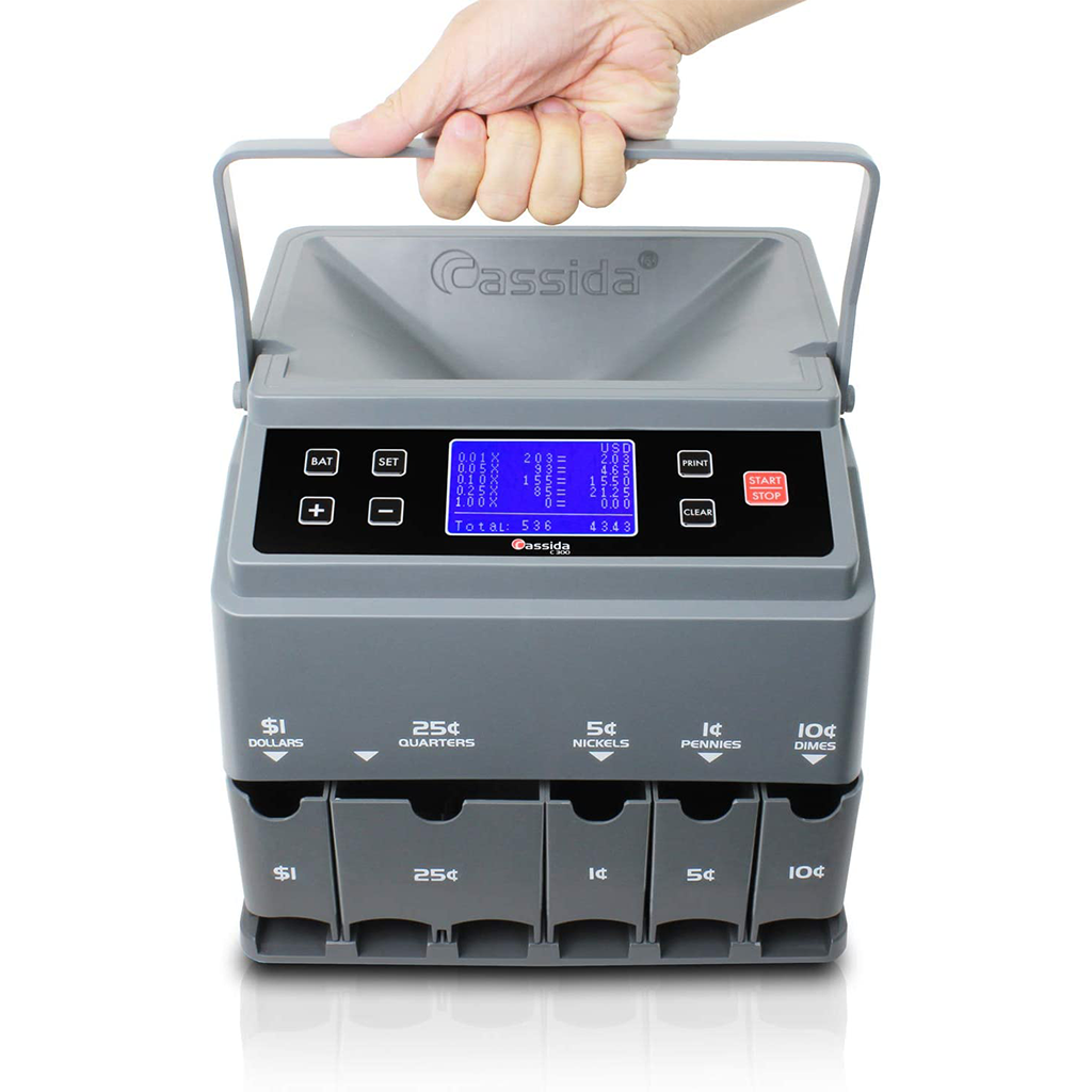 coin counter, sorter and wrapper