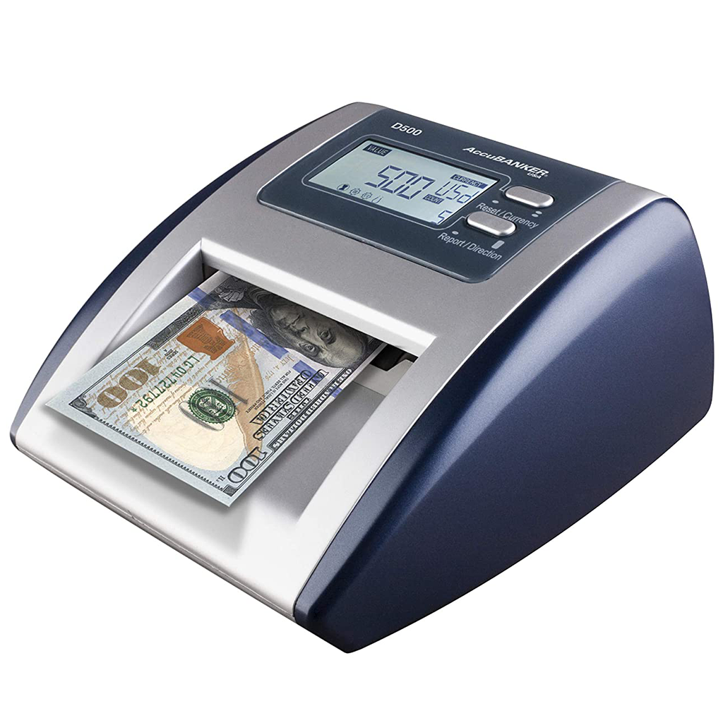 AccuBANKER D500 FL1 AccuBANKER D500 – digital counterfeit detector