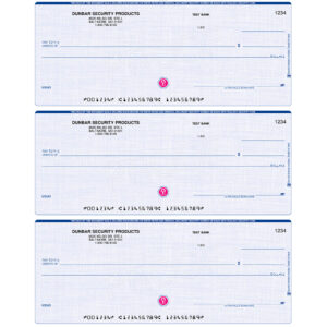 3 Per Page Laser Business Check