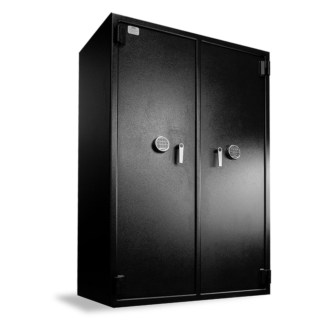 Heavy-Duty Inventory Safe 2-Door (72"H X 48"W X 27"D) - Closed