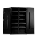 Heavy-Duty Inventory Safe 2-Door (72"H X 48"W X 27"D) - Open2